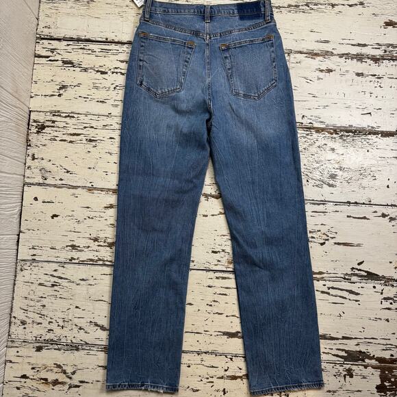 Abercrombie & Fitch Ankle Straight Leg Ultra High Rise Jeans Size 29 or 8 Long - Picture 6 of 8
